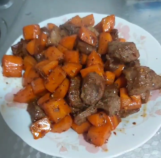 烧羊肉(处理烧烤之后的调料)